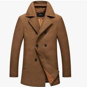 Camel color men’s coat